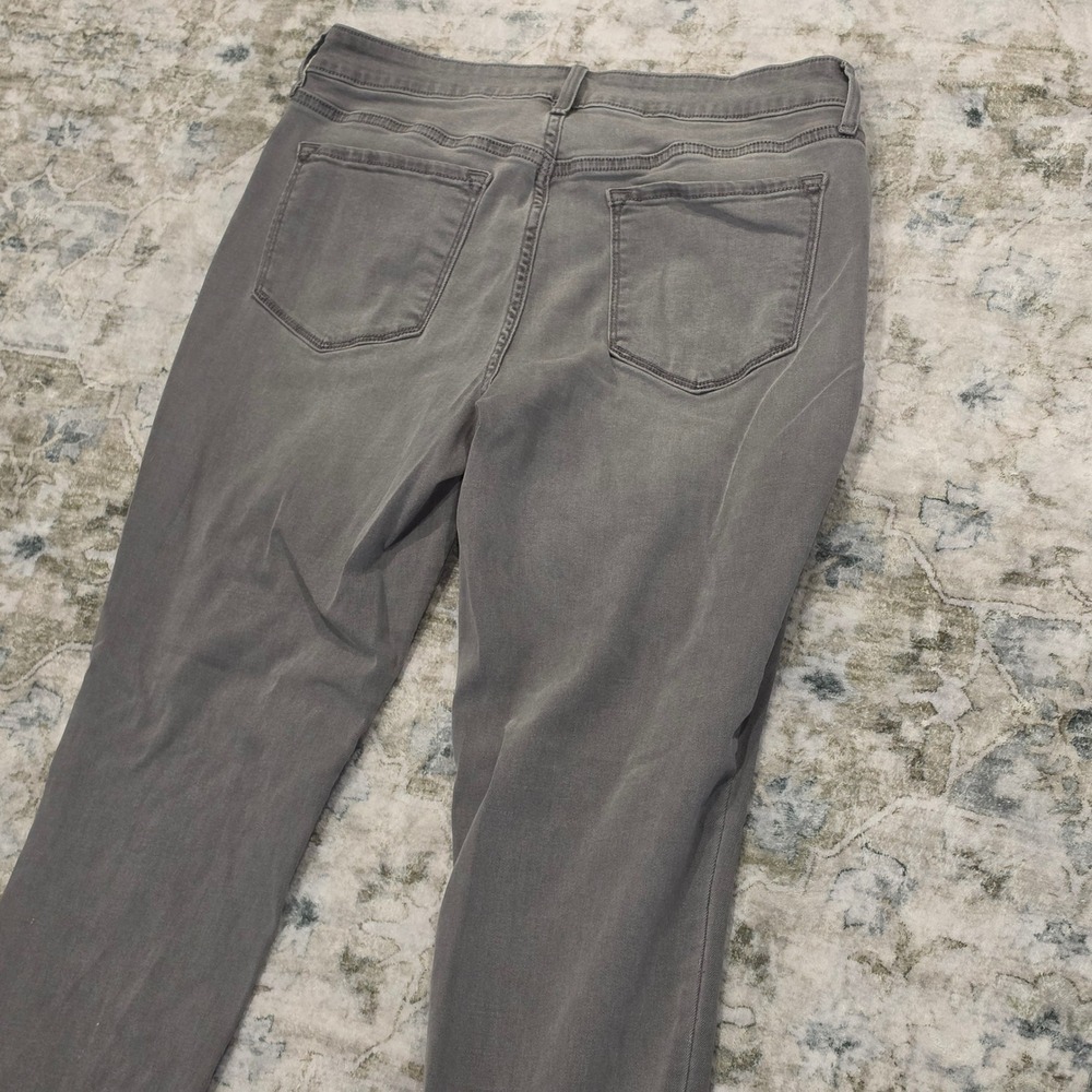 Old Navy Rockstar Mid-Rise Skinny Jeans Gray Size 12 Regular Stretch Denim
